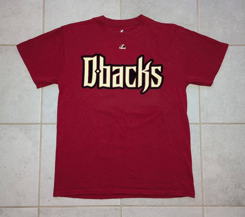 Arizona Diamondbacks Men's Medium Paul Goldschmidt Jersey T-Shirt Majestic Red